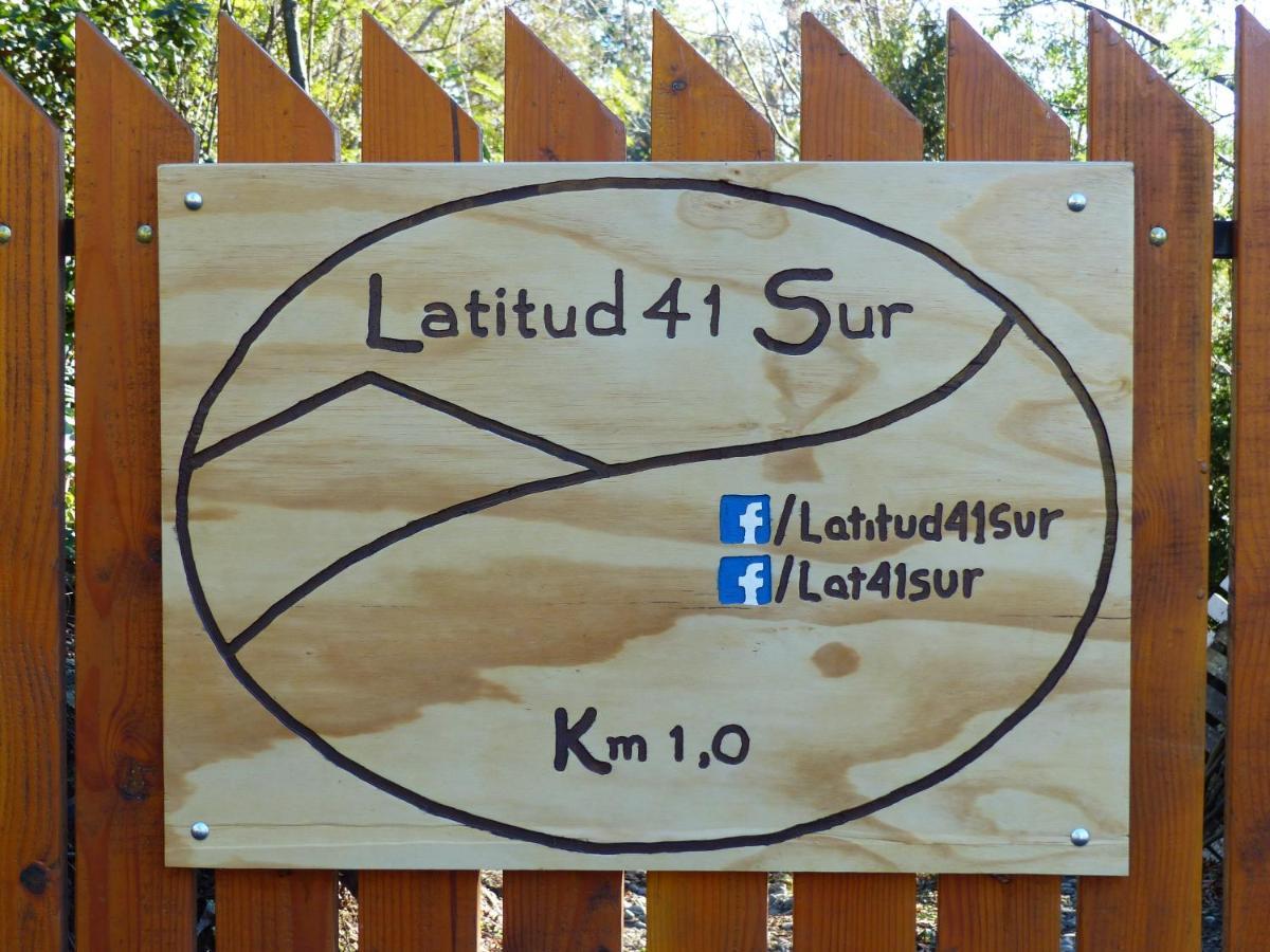Cabanas Latitud 41 Sur Quillaipe Exterior foto